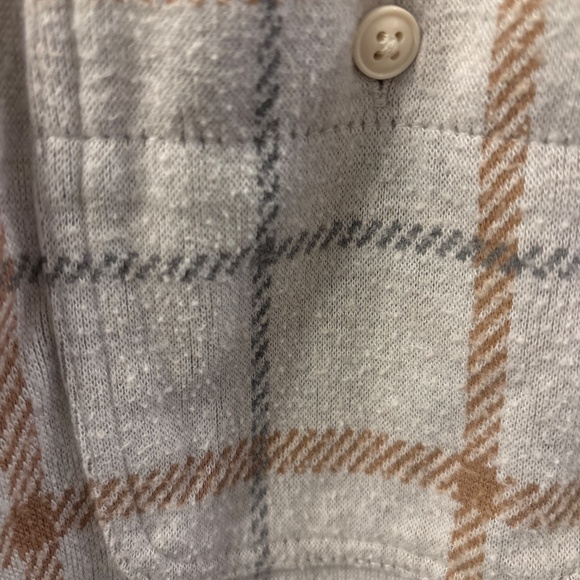 Faherty Legend Sweater Shirt- Tundra - Picture 6 of 6